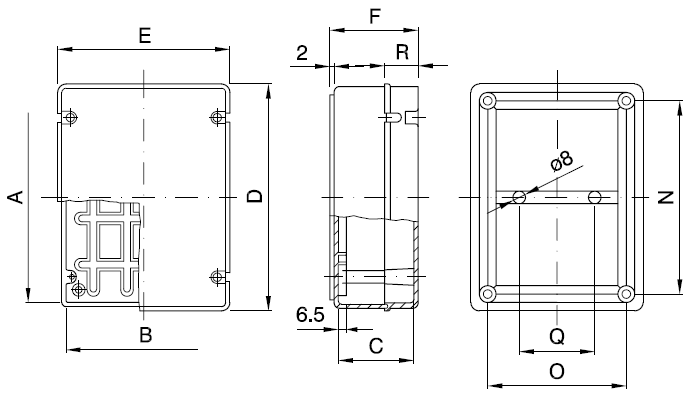 44CE plain 2 dimensions
